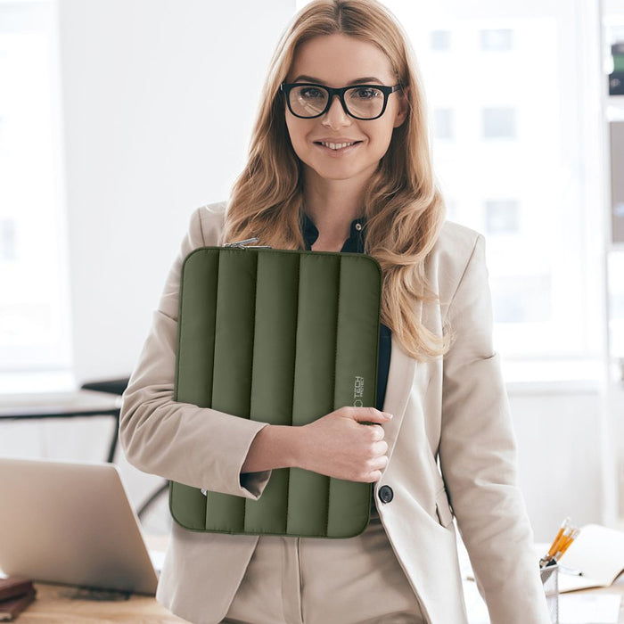 Tech-Protett Fluffy Laptop Bag 13-14 - Green