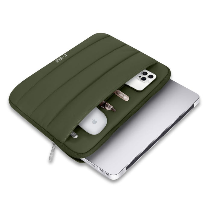 Tech-Protett Fluffy Laptop Bag 15-16 - Green
