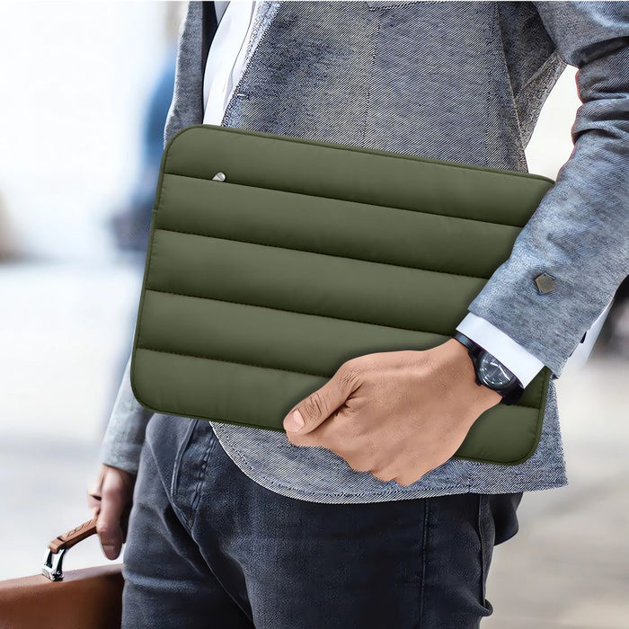 Tech-Protett Fluffy Laptop Bag 15-16 - Green
