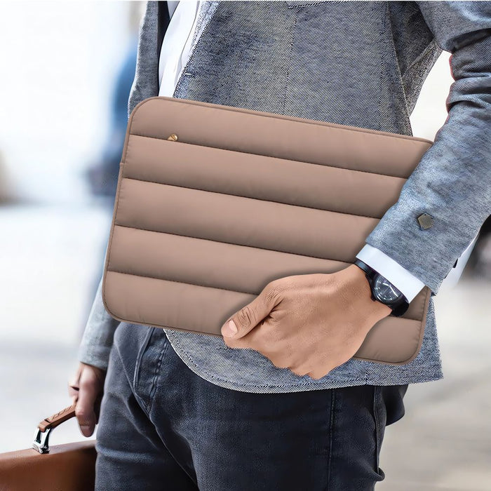 Tech-Protett Fluffy Laptop Bag 13-14 - Brown