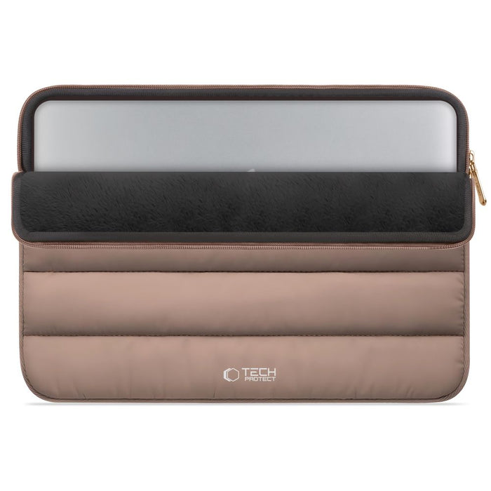 Tech-Protett Fluffy Laptop Bag 15-16 - Brown