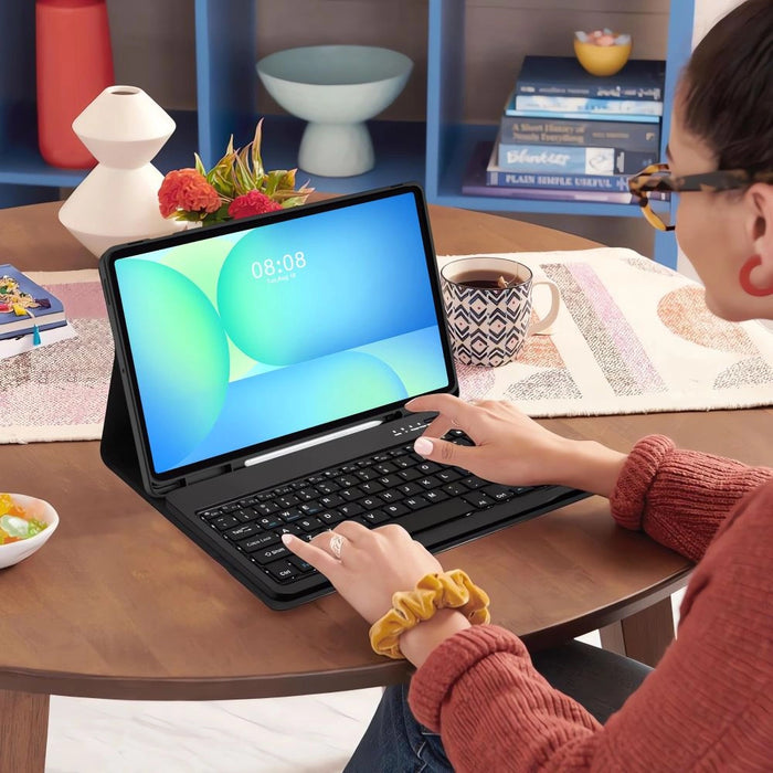 Tech-Protect SC Pen + Keyboard Case for Samsung Galaxy Tab S10 FE+ 13.1 X620 / X626B - Black