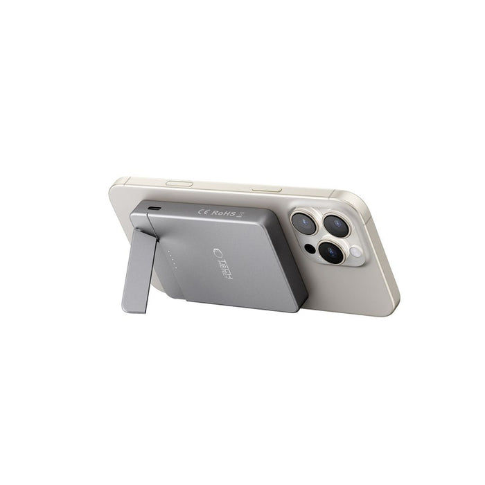 Powerbank Tech-Protect PB14 LifeMag MagSafe 5000 mAh - gray
