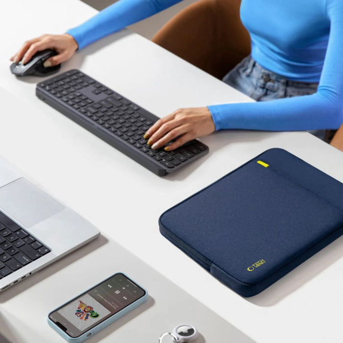 Tech-Protect Defender Laptop Bag 15-16 - Navy Blue