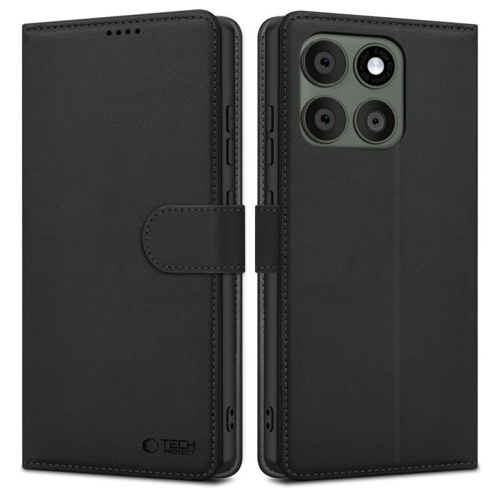 Tech-Protect Wallet Case for Motorola Edge 60 Pro - Black