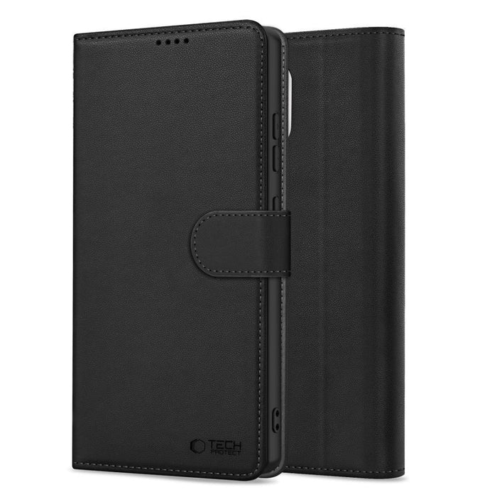 Tech-Protect Wallet Case for Motorola Edge 60 Pro - Black