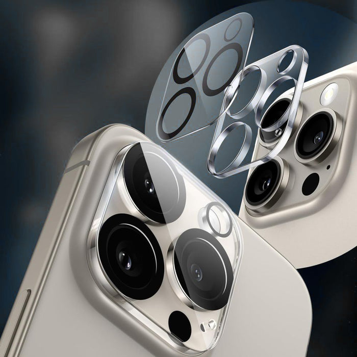 Tech-Protect Cam Fit+ Camera Cover for iPhone 16 / 16 Plus - Transparent