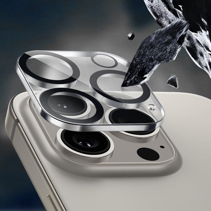 Tech-Protect Cam Fit+ Camera Cover for iPhone 14 / 14 Plus / 15 / 15 Plus - Clear