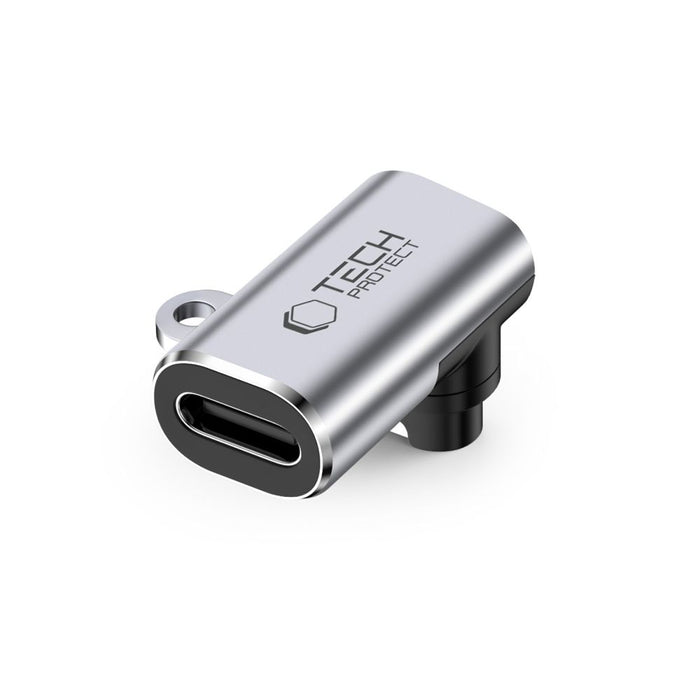Tech-Protect Ultraboost USB-C Angle Adapter for Garmin Watch - Gray