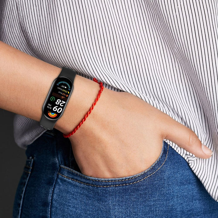 Tech-Protect IconBand Air Strap for Xiaomi Smart Band 8 / 9 / 10 / NFC - Black and Gray
