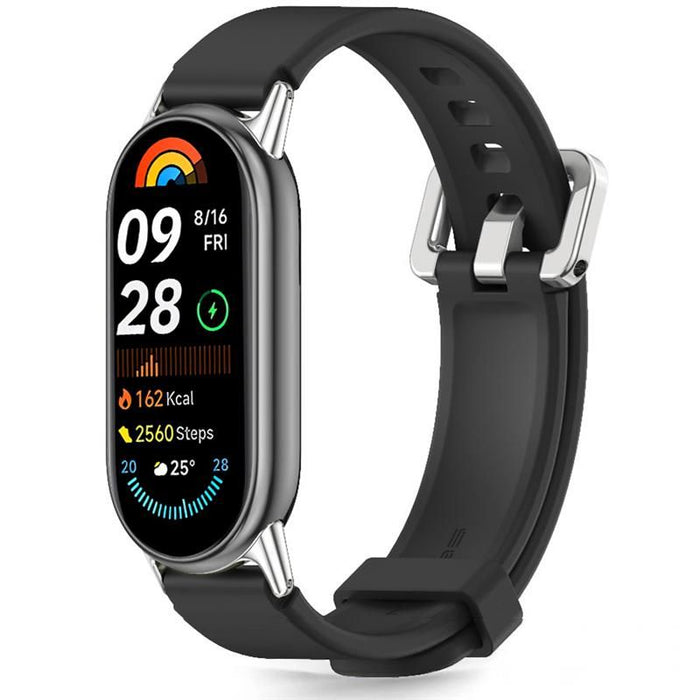 Tech-Protect IconBand Classic strap for Xiaomi Smart Band 8 / 9 / 10 / NFC - black