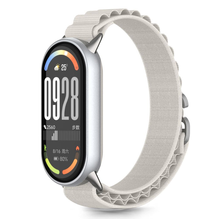 Tech-Protect Nylon Pro Strap for Xiaomi Smart Band 8 / 9 / 10 / NFC - Beige