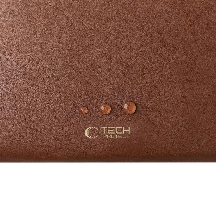 Tech-Protect Fleece Laptop Bag 15-16 - Brown
