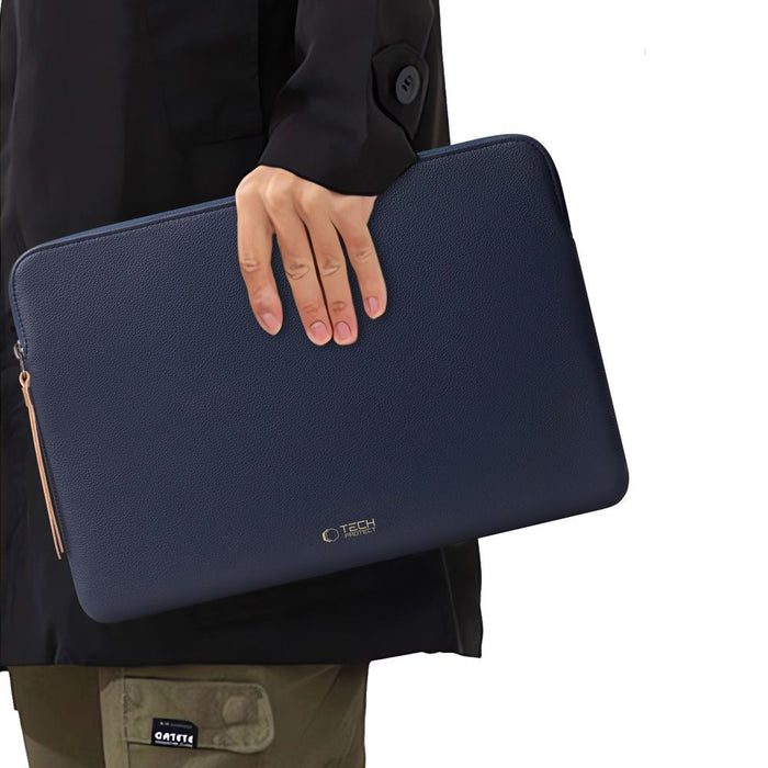 Tech-Protect Fleece Laptop Bag 13-14" - Blue