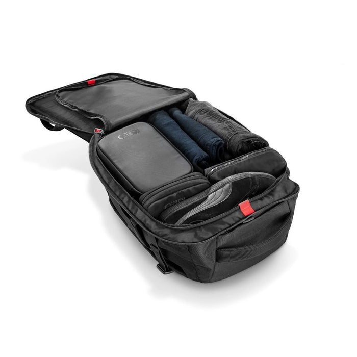 Tech-Protect Defender S40 Backpack for Ryanair &amp; Wizzar, 20L Laptop - Black