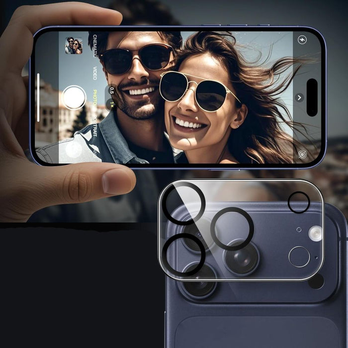 Tech-Protect Cam Fit+ Camera Cover for iPhone 17 Pro Max - Clear