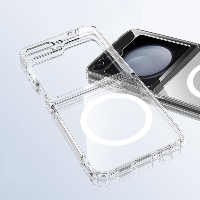 Tech-Protect FlexAir Hybrid MagSafe Case for Samsung Galaxy Z Flip 6 / 7 FE - Transparent