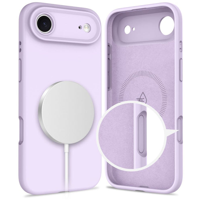 Tech-Protect Silicone MagSafe Case for iPhone 17 Air - Purple
