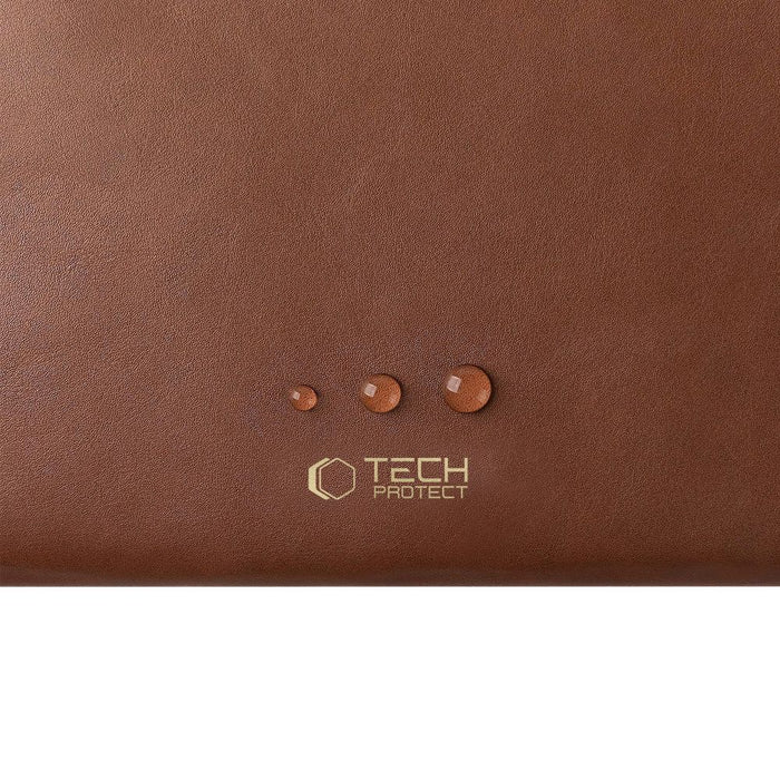 Tech-Protect Fleece Laptop Bag 13-14 - Brown