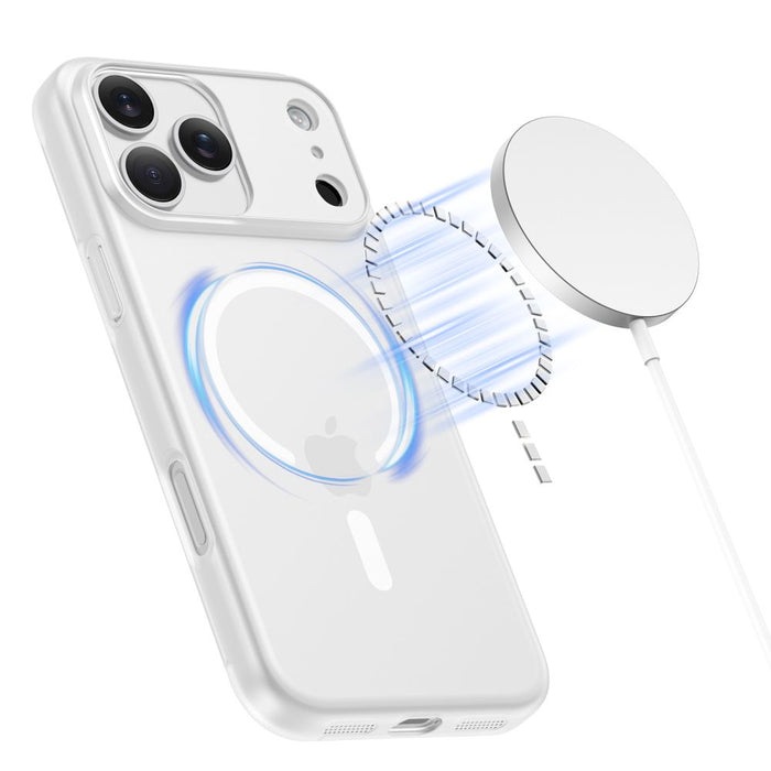 Tech-Protect MagSlim MagSafe Case for iPhone 17 Pro Max - Matte White
