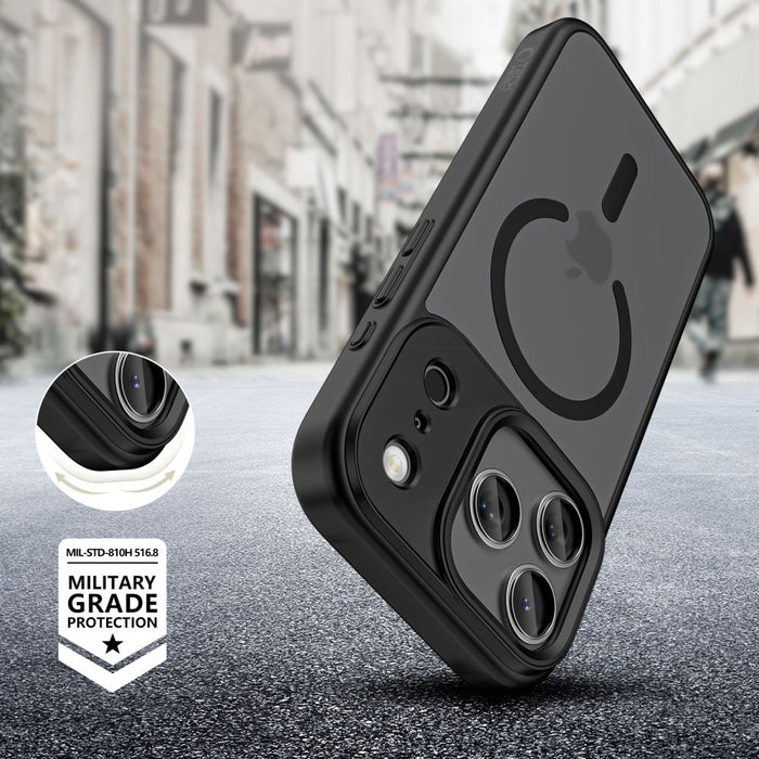 Tech-Protect MagMat XT 4-set MagSafe Case for iPhone 17 Pro Max - Matte Black