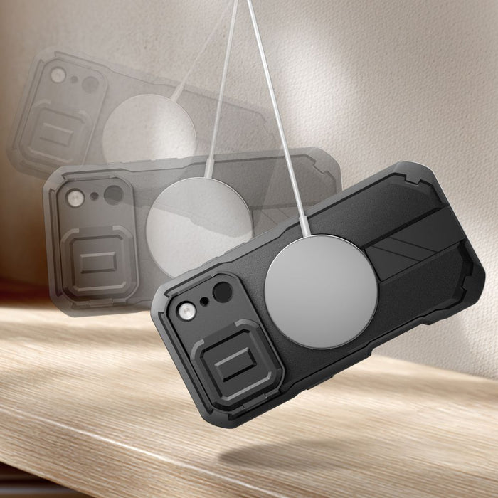 Tech-Protect Kevlar MagSafe case for iPhone 17 Pro - black
