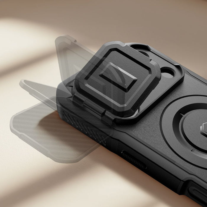 Tech-Protect Kevlar MagSafe Case for iPhone 17 Pro Max - Black