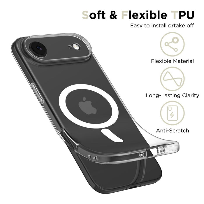 Tech-Protect FlexAir MagSafe Case for iPhone 17 Air - Clear