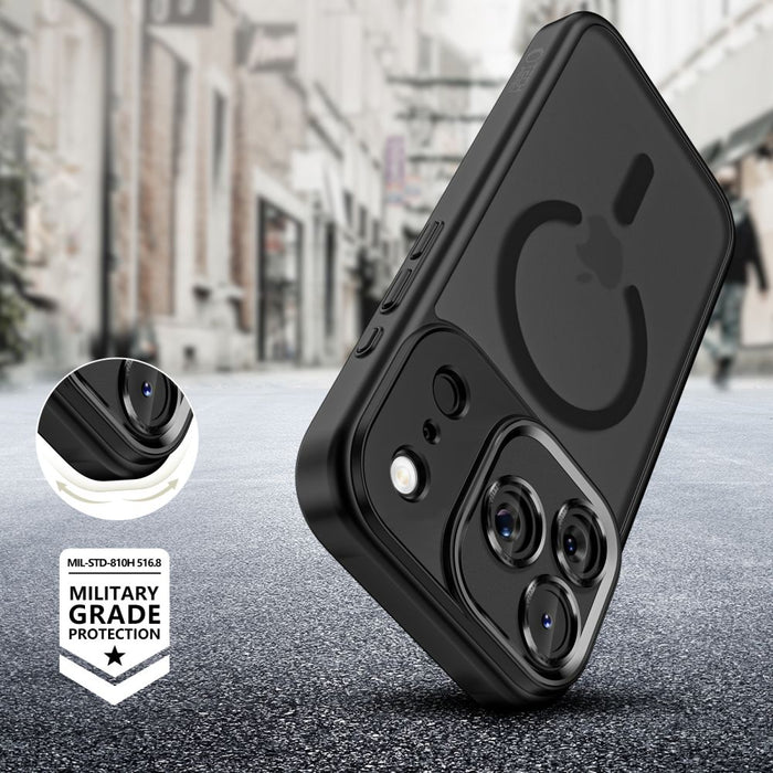 Tech-Protect MagCam MagSafe Case for iPhone 17 Pro Max - Matte Black