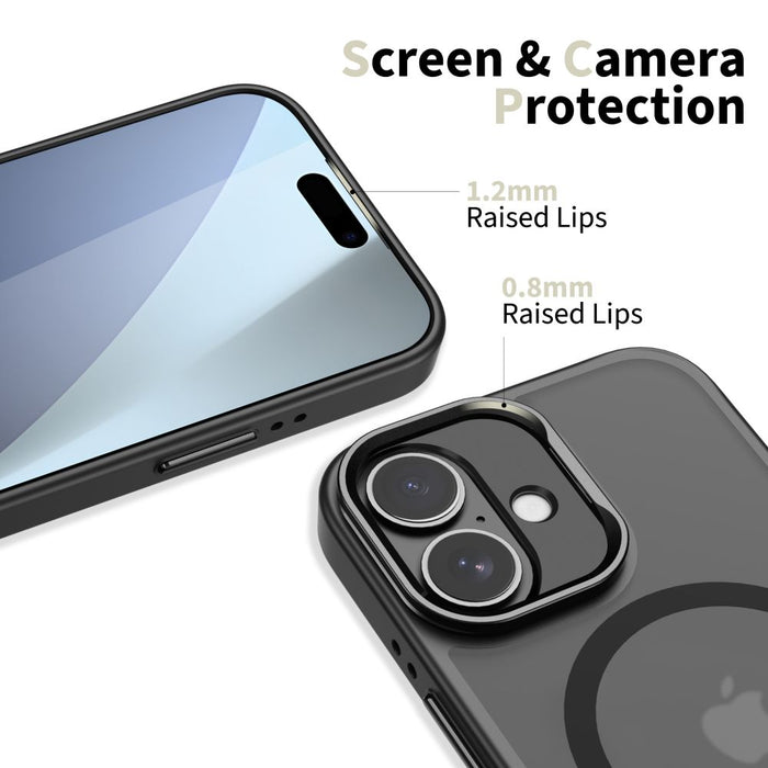 Tech-Protect MagStand MagSafe case for iPhone 17 - matte black