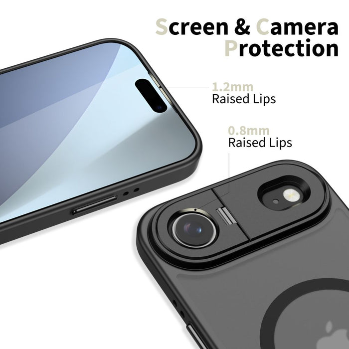 Tech-Protect MagStand MagSafe Case for iPhone 17 Air - Matte Black