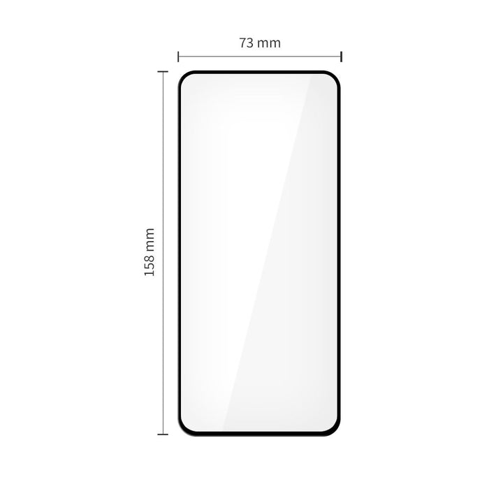 Tech-Protect Glass Fit+ 2-pack tempered glass for Samsung Galaxy S25 FE - black