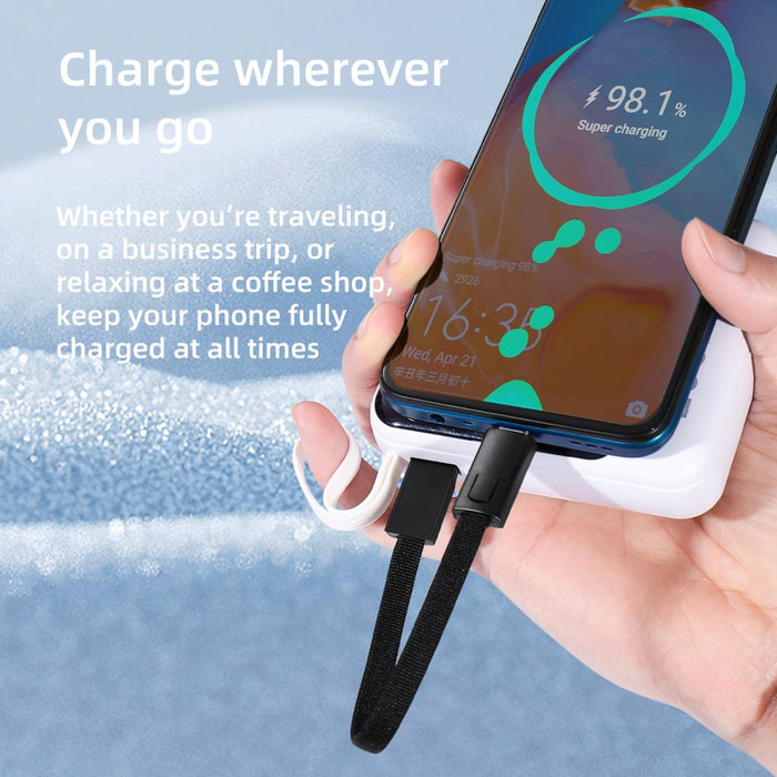 Tech-Protect Ultraboost DNA Cable with Keychain USB-C PD 60W / 3A - Gray