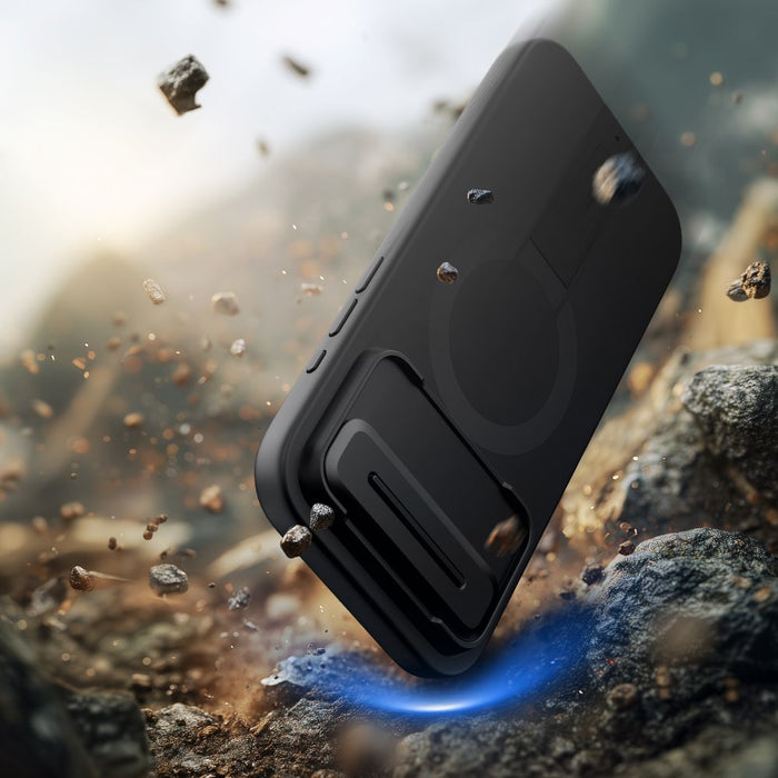 Tech-Protect Kevlar Aura MagSafe Case for iPhone Air - Black