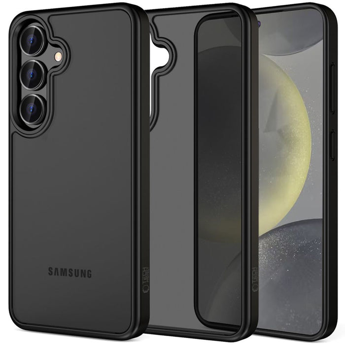 Tech-Protect MagMat Case for Samsung Galaxy S25 FE - Matte Black