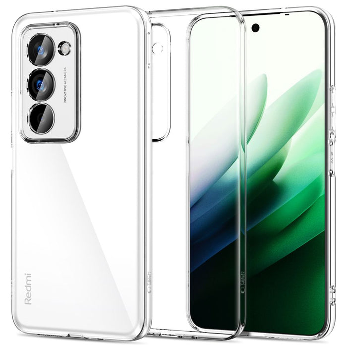 Tech-Protect FlexAir Case for Xiaomi Redmi 15 4G / 5G - Transparent