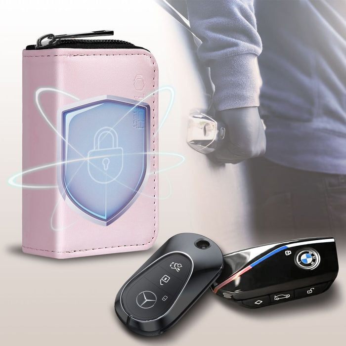 Tech-Protect KLR300 RFID Blocking Car Key Case - Pink