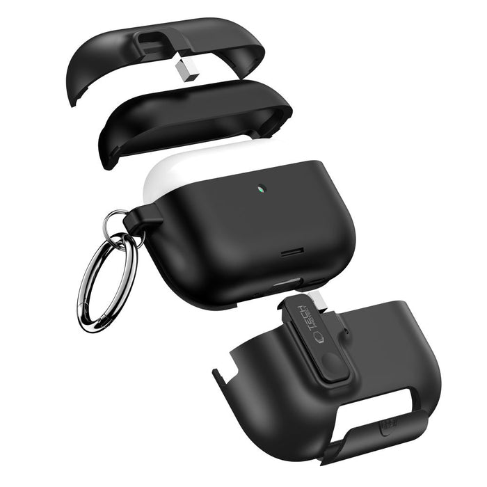 Tech-Protect Slim Hook Case for AirPods Pro 3 - Black
