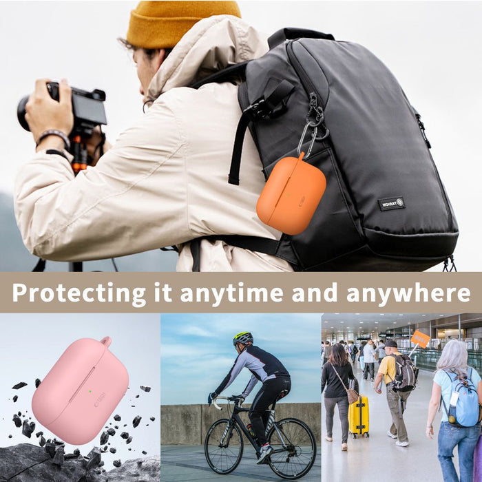 Tech-Protect Silicone Hook case for AirPods Pro - orange