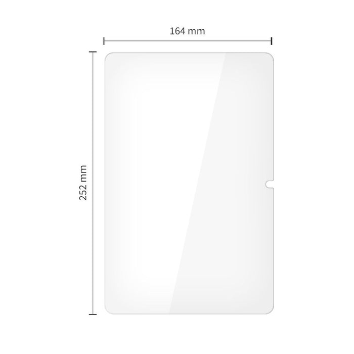 Tech-Protect Glass Fit+ 2-pack tempered glass for Samsung Galaxy Tab A9+ / A11+ Plus 11.0 - transparent