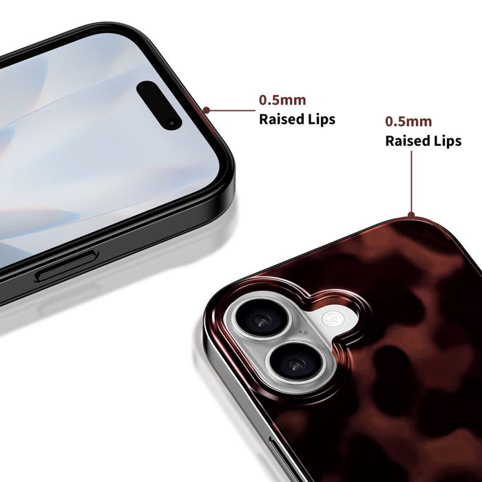 Tech-Protect Lamano MagSafe case for iPhone 17 - black and red
