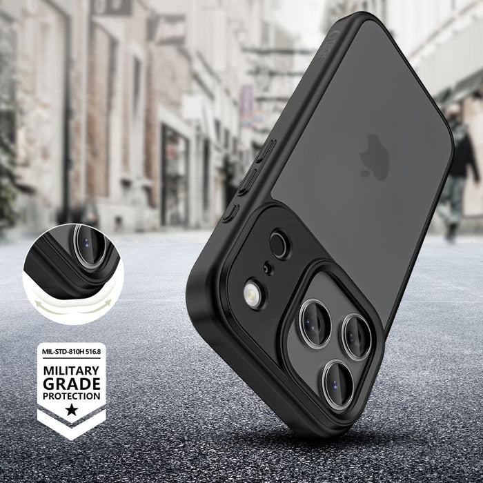 ]Tech-Protect MagMat Case for iPhone 17 Pro - Matte Black