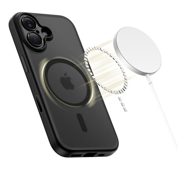 Tech-Protect Magpeak Magsafe CC Case for iPhone 17 - Matte Black
