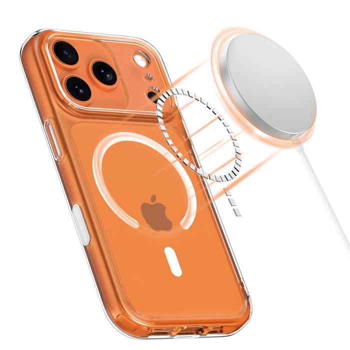Tech-Protect Magpeak Magsafe CC Case for iPhone 17 Pro Max - Clear