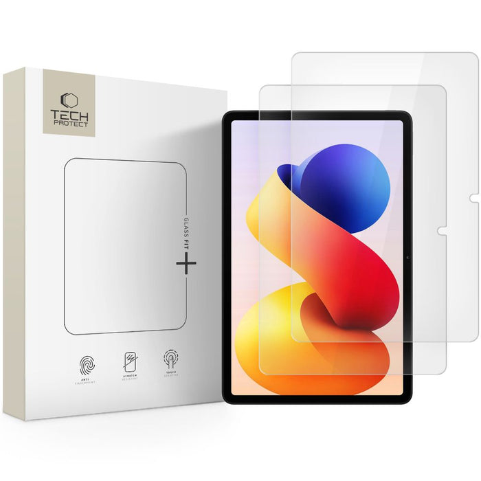 Tech-Protect Glass Fit+ 2-pack tempered glass for Xiaomi Redmi Pad Pro / 2 Pro 12.1 - transparent