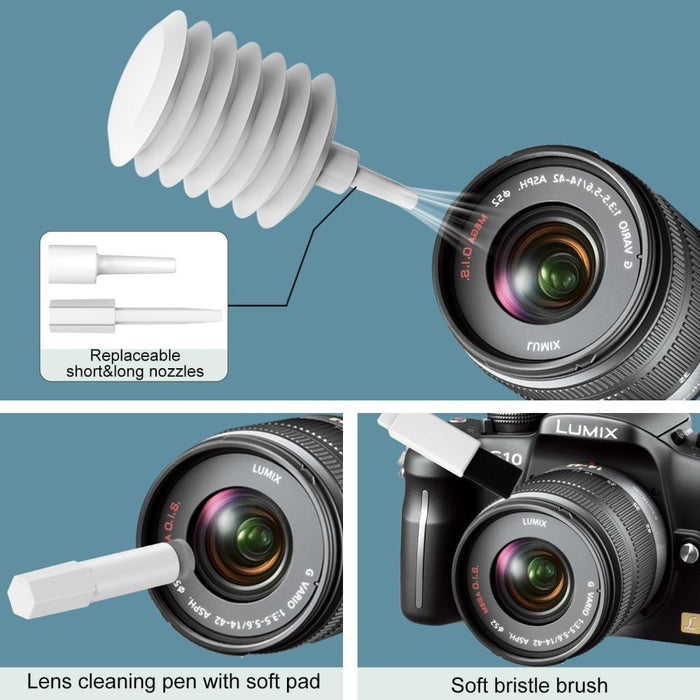 Tech-Protect 20-in-1 Multifunctional Cleaning Kit for Phone, Tablet, Laptop, and Headphones - White
