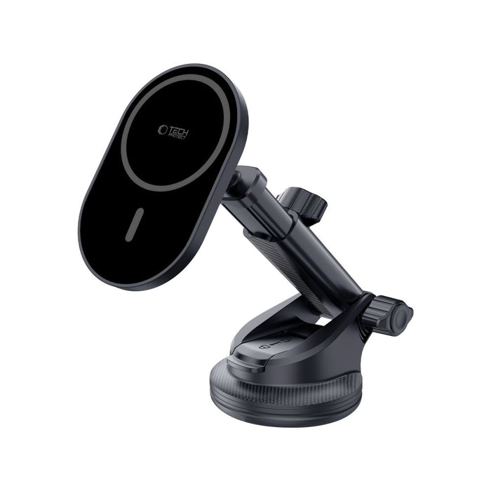 Tech-Protect mm15W-V6 Magnetic MagSafe Car Holder for Cockpit/Windshield/Air Vent - Black