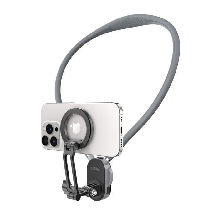 Tech-Protect AC200 Magnetic MagSafe Mount for Phone, GoPro, DJI - Gray