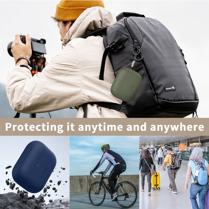 Tech-Protect Silicone Case for AirPods Pro 3 - Black