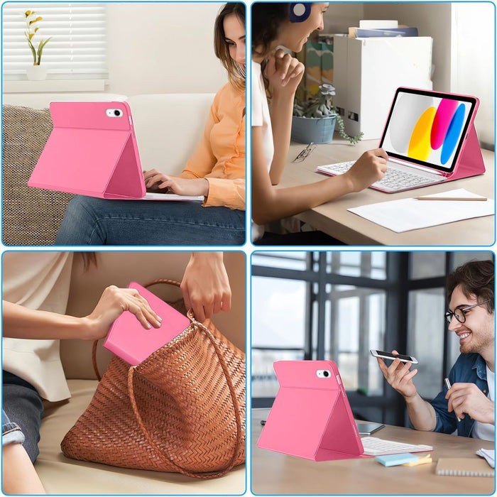 Tech-Protect SC Pen Case for iPad 10.9” 10 / 2022 / 11” 11 / 2025 - Pink